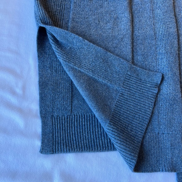 Athleta Ombré Spirit Wool Cashmere Blend Wrap Open Front Cardigan - Picture 9 of 12